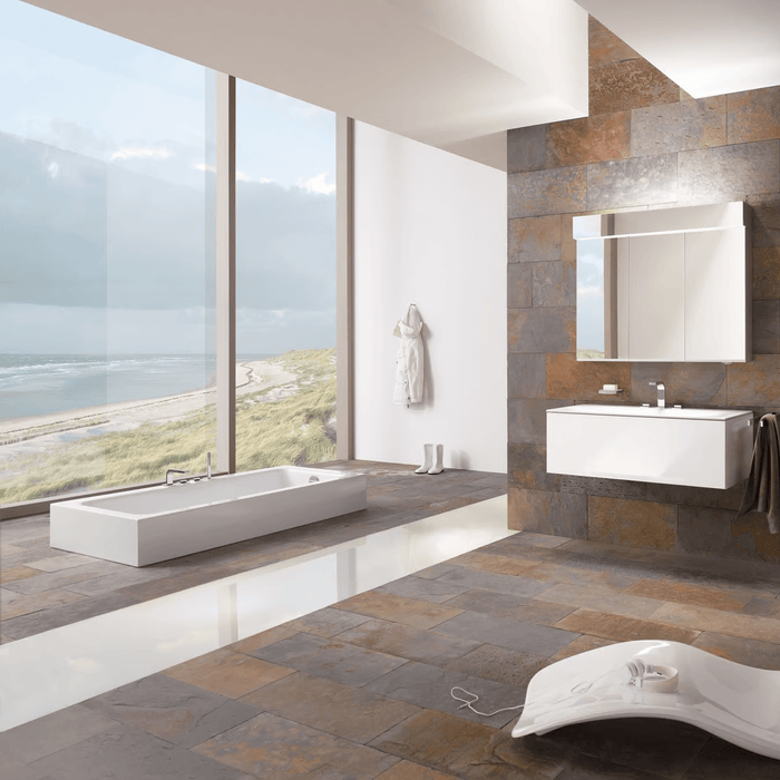 Bette One Highline Bath 1900 x 900 mm with waste