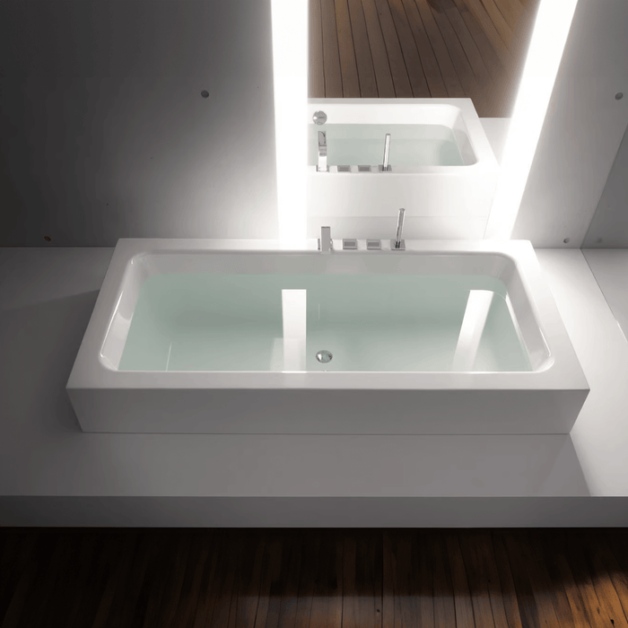 Bette One Highline Bath 1900 x 900 mm with waste