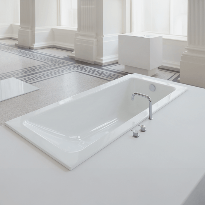 Bette One Relax Rectangle Drop In Bath 1800 x 800 mm Kit - Waste and Feet