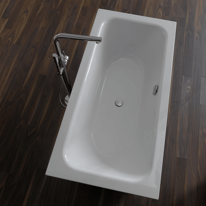 Bette Cubo Silhouette Freestanding Bath 1770 x 850 x 450 mm with waste