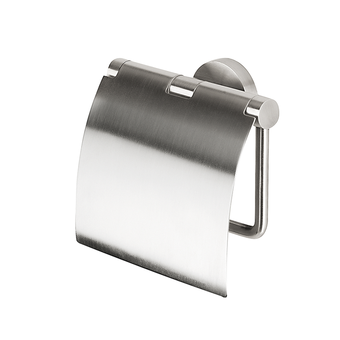 Geesa Nemox Covered Toilet Roll Holder - Stainless Steel